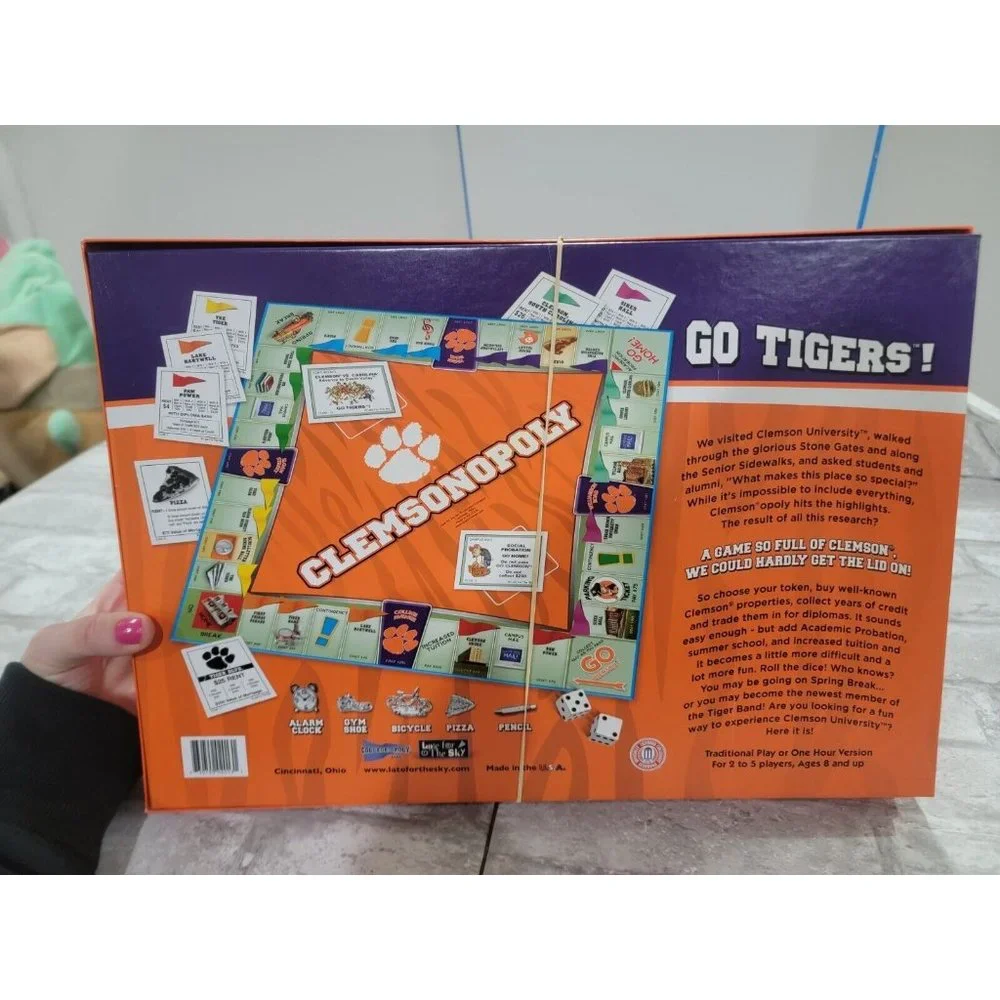 Late for the Sky clemsonopoly monopoly